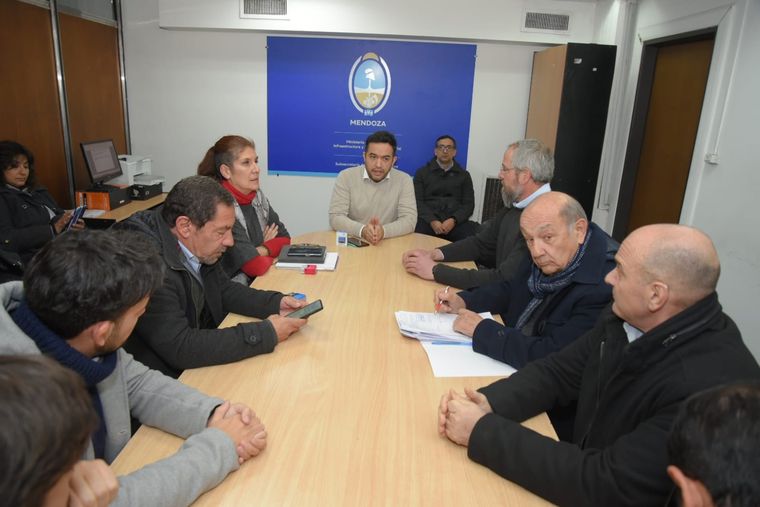 El encuentro paritario será decisivo. Foto: Prensa Gobierno de Mendoza
