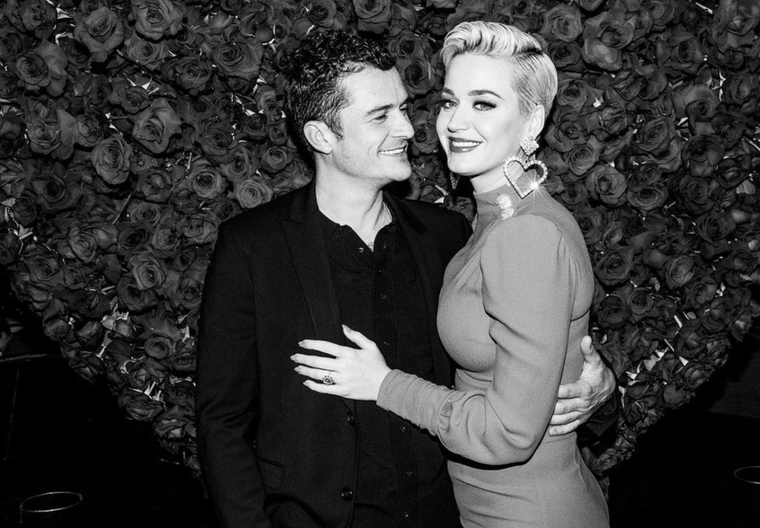Orlando Bloom y Katy Perry se convirtieron en una de las parejas más queridas del espectáculo estadounidense.. Foto: Instagram @katyperry