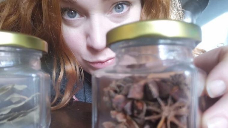 Tonks Brown dice que el paganismo es una gran parte de su vida. Foto: TONKS BROWN