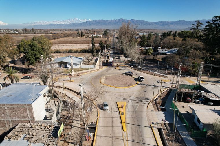 Comenzaron las obras de una nueva rotonda en Maipú