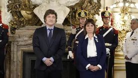 Javier Milei firmó una serie de decretos para Seguridad, el área de Patricia Bullrich.
