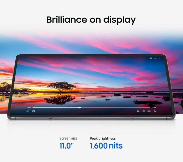 Con diseño delgado, certificación IP68 y 12 GB de RAM, esta tablet Samsung apunta al segmento más exigente. Con diseño delgado, certificación IP68 y 12 GB de RAM, esta tablet Samsung apunta al segmento más exigente.