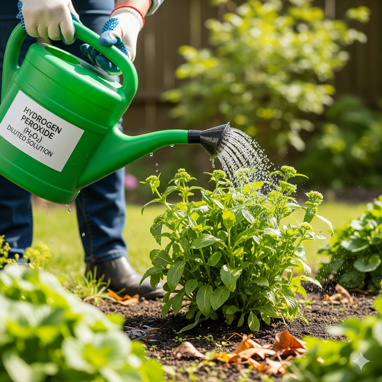 Una ayuda para las plantas. Una ayuda para las plantas. 