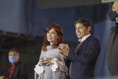 La vicepresidenta Cristina Kirchner junto al gobernador Axel Kicillof Foto: Noticias Argentinas La vicepresidenta Cristina Kirchner junto al gobernador Axel Kicillof Foto: Noticias Argentinas