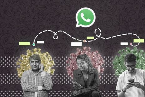 India es el mayor mercado del mundo para WhatsApp. Foto: AISHWARYA