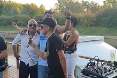 un ex boca participo en una fiesta clandestina en nordelta