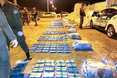 El operativo tras el hallazgo Foto: Télam