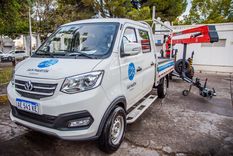 san martin recupero el 90% del parque automotor municipal
