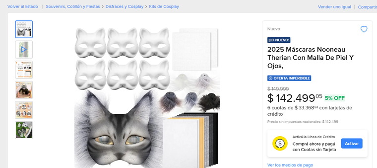 La máscara therian de mayor valor. La máscara therian de mayor valor. 