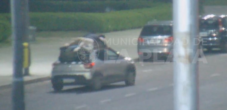 El auto fue secuestrado