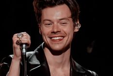 Mirá el look de Harry Styles.