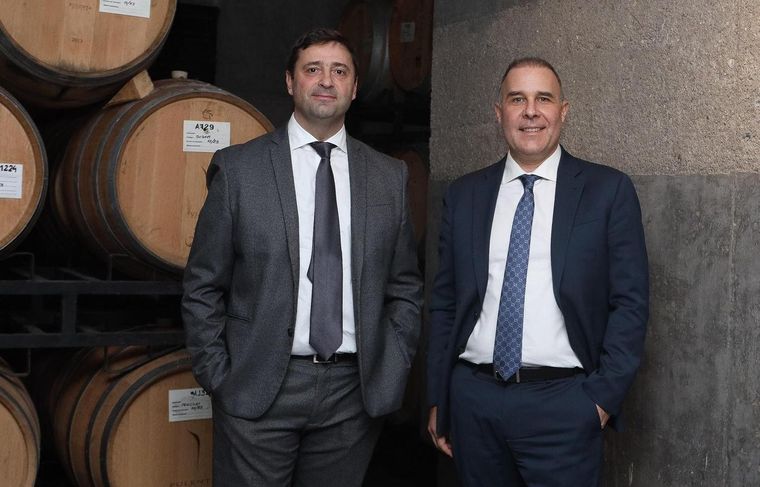 El nuevo vicepresidente, Martín Calzetta, junto al nuevo presidente del CEM, Martín Clément. Foto: Prensa CEM