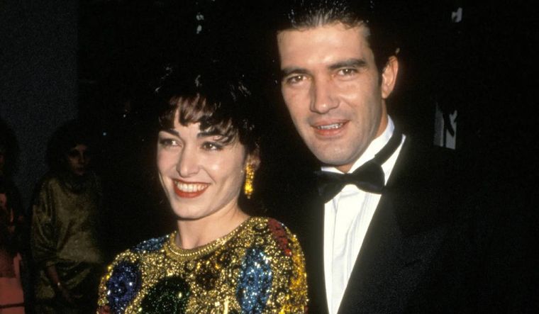 Antonio Banderas y su primera esposa, Ana Leza.