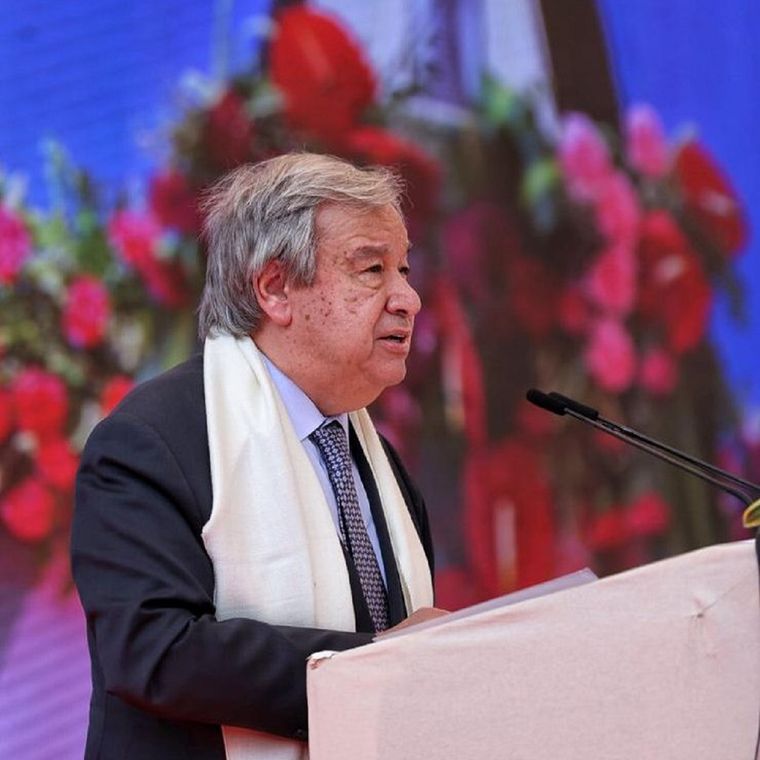 El secretario general de la Organización de las Naciones Unidas (ONU), Antonio Guterres.