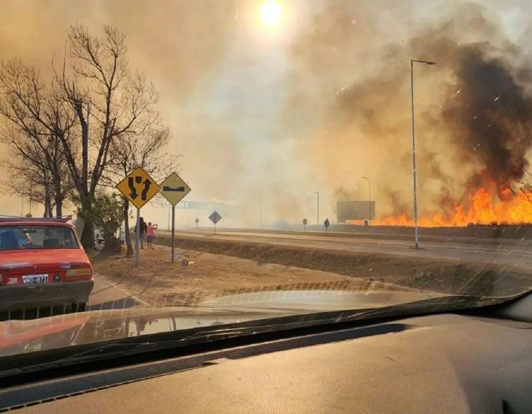 Martín Astrada, coordinador de capacitación de la Asociación Serrana de Bomberos, admitió que la temporada de incendios en la provincia de Córdoba va a ser bastante complicada. Foto: Gentileza