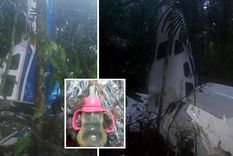 Colombia accidente aéreo El sitio donde cayó la avioneta, en plena selva de Colombia. Foto: ACivilColombia.