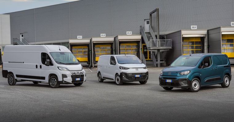 Fiat presentó su nueva gama de utilitarios Foto: Stellantis