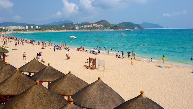El balneario de Hainan, una isla del Mar de la China Meridional, frente a Vietnam Foto: Expedia