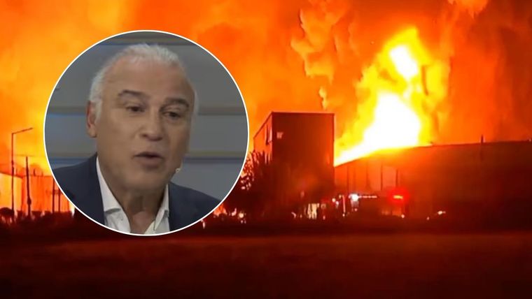 Esto contó Paz Martínez de los grandes incendios de Ezeiza. / Captura TV