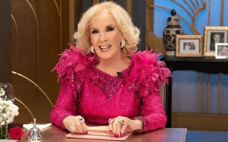 Mirtha Legrand se prepara para una gran noche con su programa Foto: Instagram @mirthalegrand