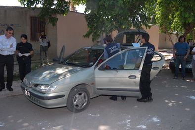 MDZol | Este Renault Megane es propiedad del único detenido. Foto: Ministerio de Seguridad