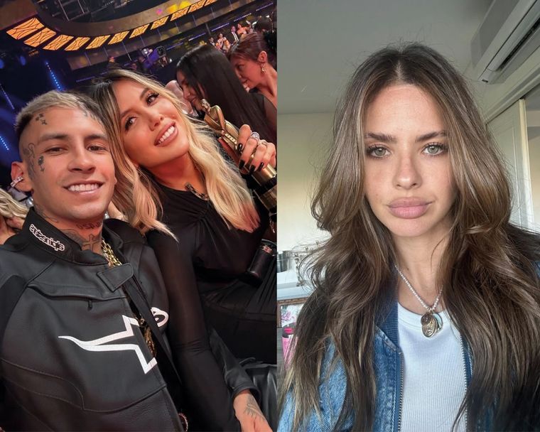 L-Ganta, Wanda Nara y la China Suárez. Foto: Instagram @wanda_nara @sangrejaponesa
