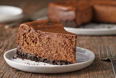 ¡sin azucar! cheesecake de chocolate para los mas golosos: super sano y rendidor