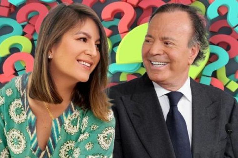 Julio Iglesias junto a su hija Chábeli Iglesias Foto: Instagram