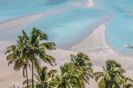 La playa de Brasil que enamora todo el año. La playa de Brasil que enamora todo el año.