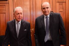 El presidente de la Unión Industrial Argentina, Daniel Funes de Rioja y el jefe de Gabinete, Guillermo Francos, coincidieron en la necesidad de avanzar en las prioridades que fija el Pacto. Foto: UIA