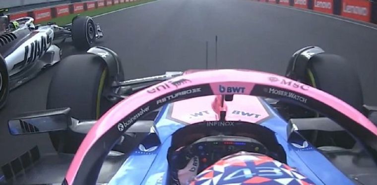 Franco Colapinto no ocultó su enojo con Oliver Bearman en la FP2 del GP de Hungría