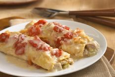 una delicia: enchiladas de pavo al horno ¡con pocos ingredientes!