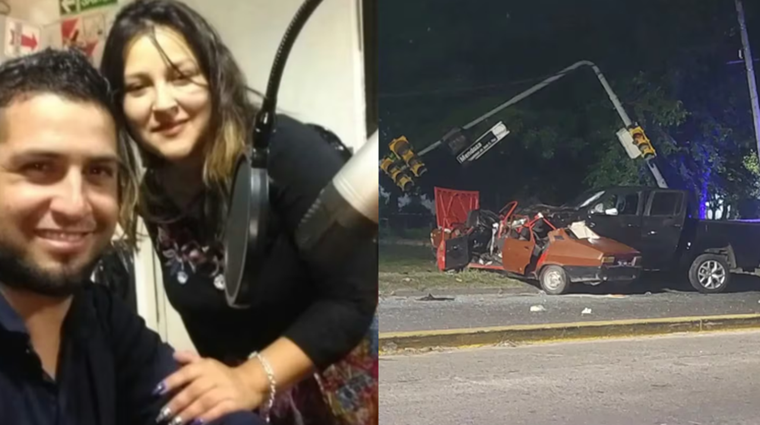 La pareja que falleció en el fatal accidente.&nbsp;