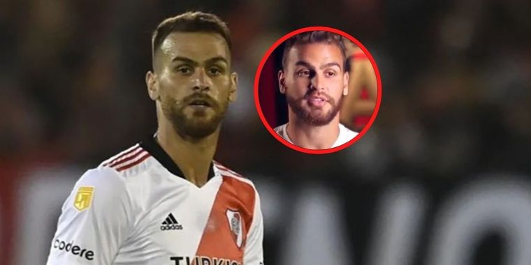 González Pírez cometió un error y muchos hinchas de River lo acusaron de ser hincha de Boca.