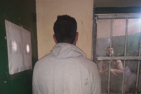 El hombre fue liberado momentos después