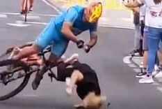 El impacto fue muy violento