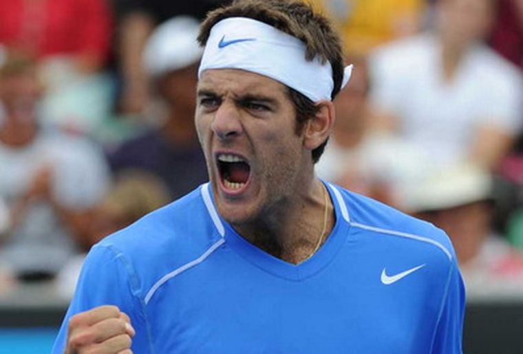 Delpo ganó en el debut