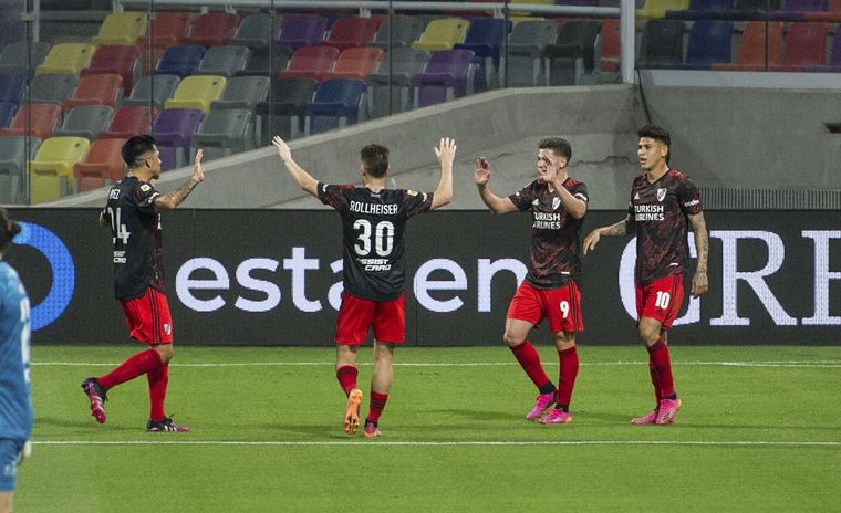 River festejó en Santiago del Estero Foto: Télam