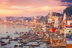 En 2019, el gobierno prohibió la venta y el consumo de carne a 250 metros de todos los templos y sitios históricos de Benaré Foto: NARVIKK/GETTY IMAGES