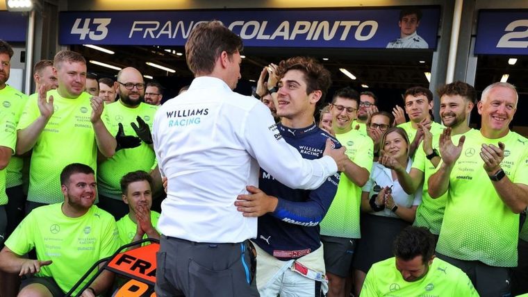 James Vowles habló del impacto que generó la llegada de Franco a la F1. Foto: @FranColapinto