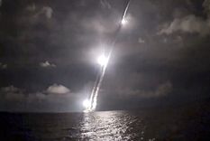 video: submarino ruso lanzo en simultaneo 4 misiles intercontinentales