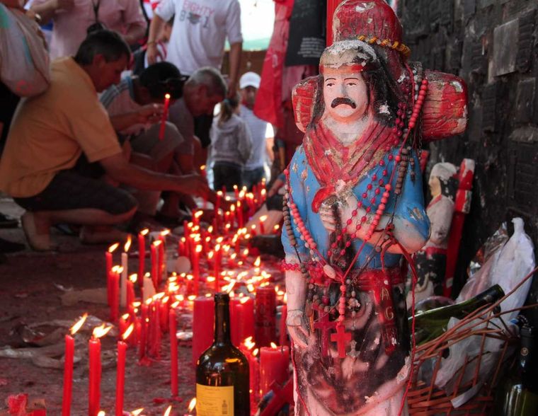 El Día del Gauchito Gil se celebra cada 8 de enero. Foto: NA