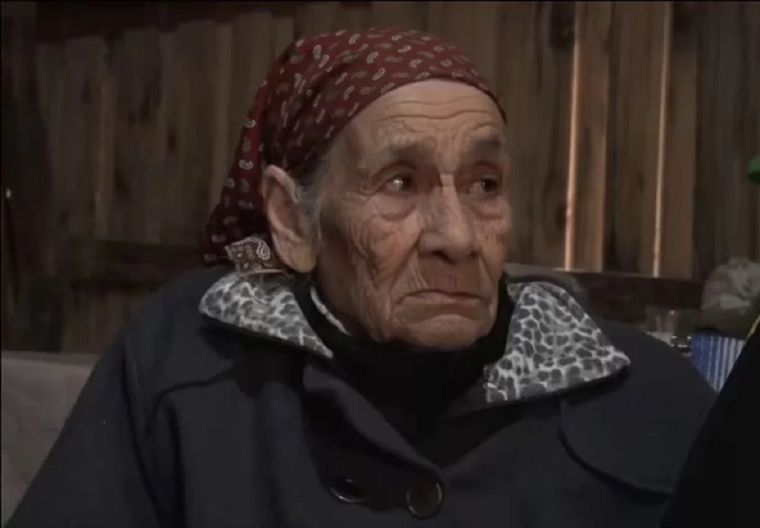 La abuela de Loan Peña, Catalina. Foto: NA