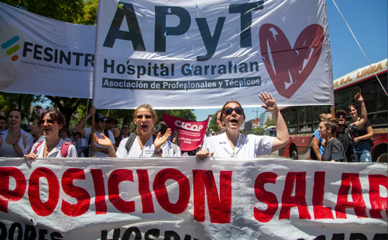 Los profesionales de la salud volverán a marchar este jueves