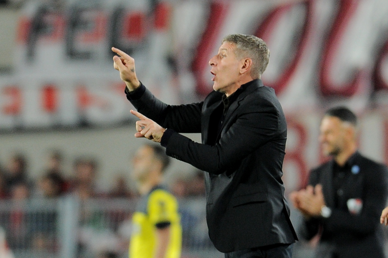 Palermo fue silbado por los hinchas de River Foto: Télam