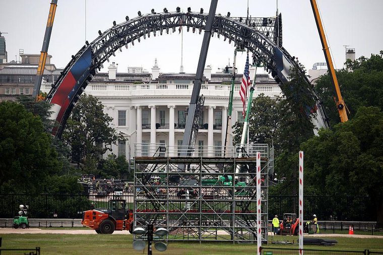 Trump ha iniciado una serie de reformas en el National Mall para la celebración de los 250 años de la independencia de EE.UU.