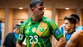 Dibu Martínez y una frase catórica sobre la Finalissima. Foto: @emi_martinez26 Dibu Martínez y una frase catórica sobre la Finalissima. Foto: @emi_martinez26