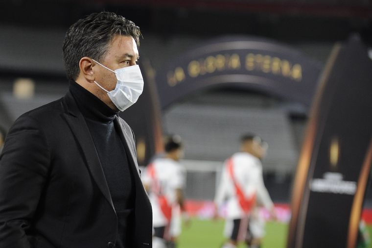 Marcelo Gallardo, DT de River. Foto: River Plate