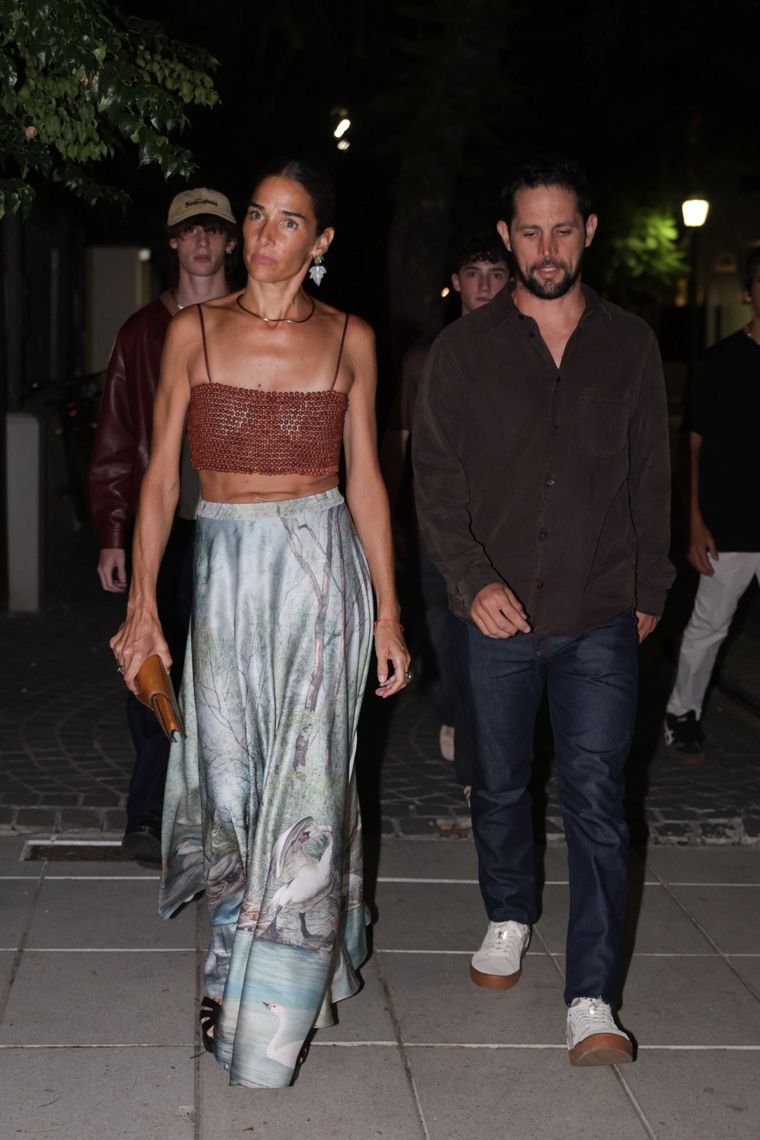 Juana Viale también asistió al festejo. Juana Viale también asistió al festejo.