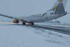 Tanto los pasajeros como la tripulación fueron desembarcados del avión sin inconvenientes y sin presentar ninguna novedad, informó Flybondi. Foto: Gentileza